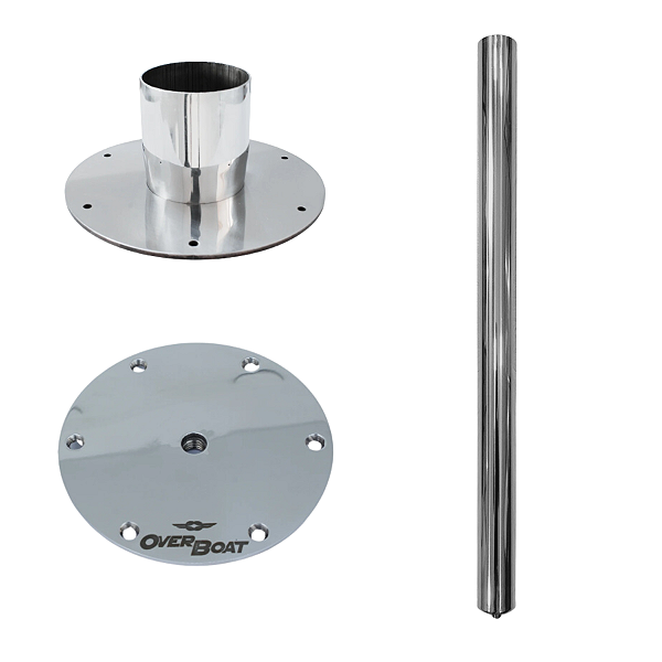 Kit Completo de Instalação para Mesa Náutica Removível Overboat
