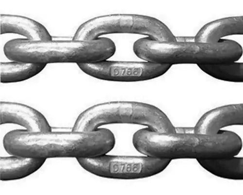 Corrente Náutica Calibrada 6mm DIN 766 (30 Metros) Galvanizada a Fogo