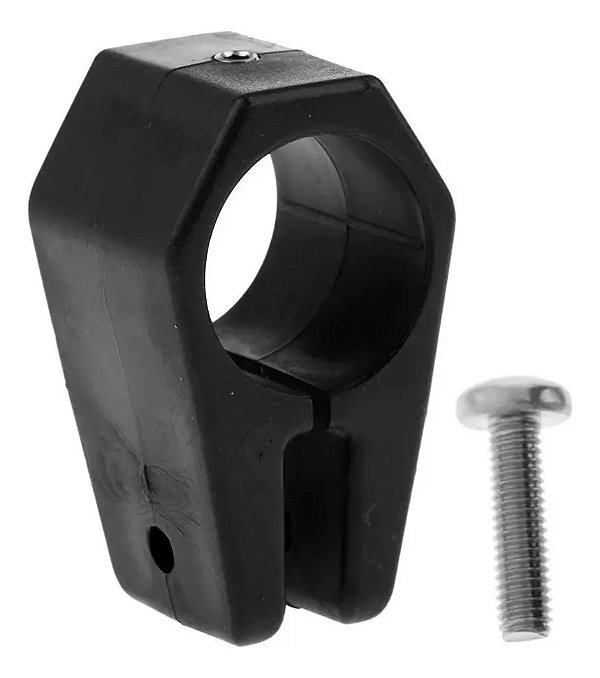 Conector Suporte de Capota Náutica para Tubo 7/8" (22mm) com Parafusos Inox