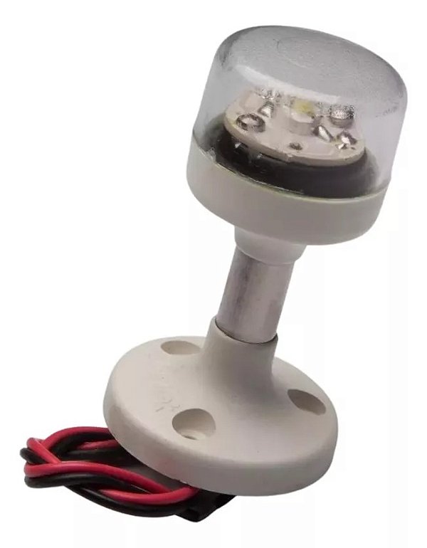 Luz De Ancoragem 360° Led Branco Lancha