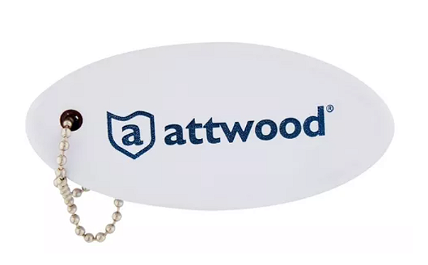 Chaveiro Flutuante Náutico Attwood para Chaves de Barco e Jet Ski