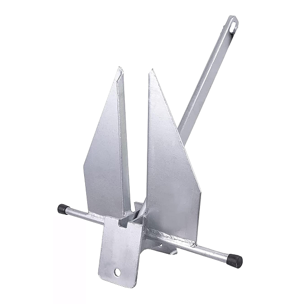 Âncora Danforth 7,5kg para Barcos, Represas e Rios Galvanizada