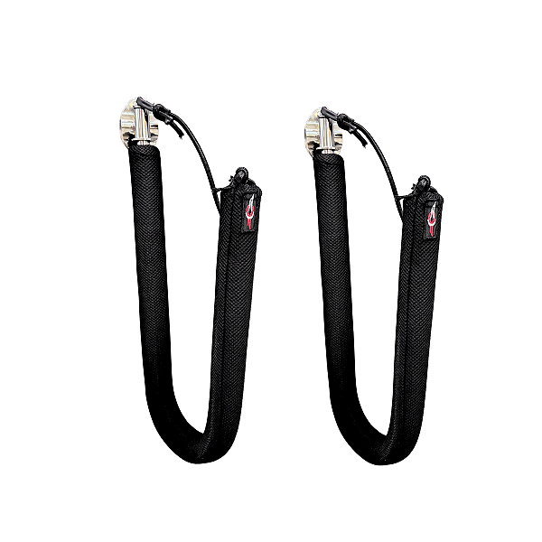 Par de Suportes Articulados Overboat em Inox 304 P/ Stand Up Paddle Guarda-Mancebo 1" 25mm Prancha.