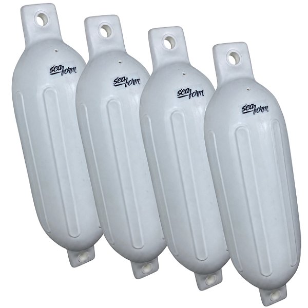 Kit 4 Defensas Náuticas G4 16,5 x 58,4cm Proteção P/ Barco Lancha e Veleiro