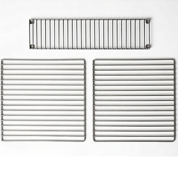 Grelha Completa de Reposição Inox 304 para Churrasqueira PTR-G 3 Peças