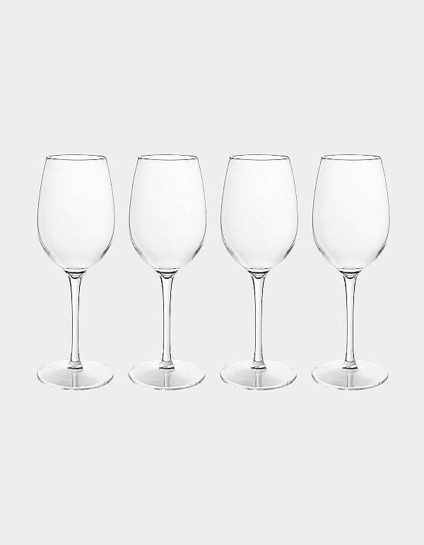 Kit 4 Unidades de Taças de Vinho 360ml em Tritan 58 x 222 mm