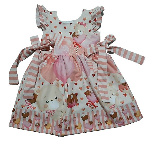 VESTIDO INFANTIL FESTA DOS DOCES - CAPILÉ