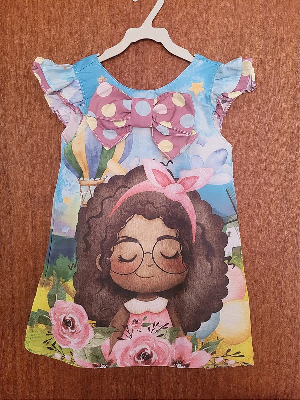 VESTIDO INFANTIL MENINAS DE LAÇO - CAPILÉ