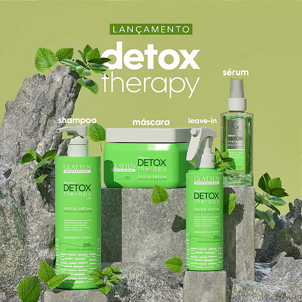 Kit Completo Detox Therapy Tratamento Profissional Glatten