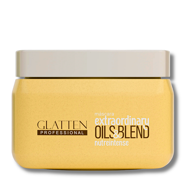 Máscara Extraordinary Oils & Blend NUTRIÇÃO Tratamento profissional Glatten