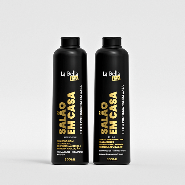Kit Salão em casa Shampoo + Condicionador La Bella Liss