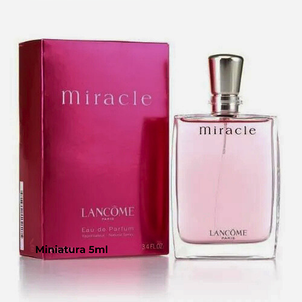 Miniatura Eau de Parfum Miracle Lancôme Paris feminino EDP 5ml | Original