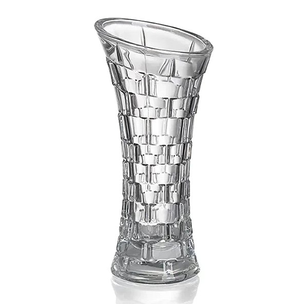Kit 5 Vasos Decorativos Arranjos Flores 19cm em Vidro Grosso Resistentes