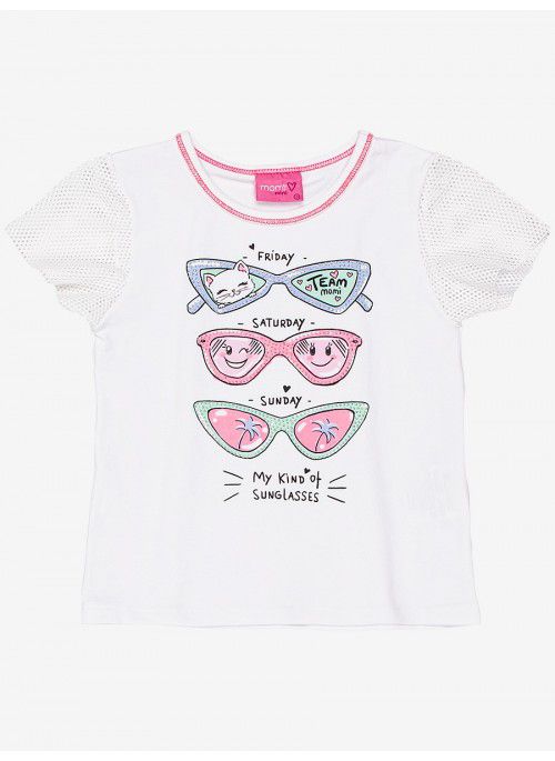 BLUSA ÓCULOS MOMI BRANCA 2 3 4 6