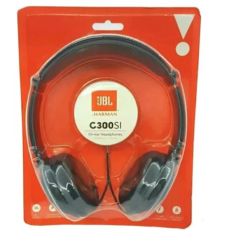 Fone De Ouvido Com Fio JBL C300SI | Preto