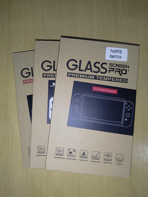 NINTENDO SWITCH GLASS SCREEN PROTECTOR
