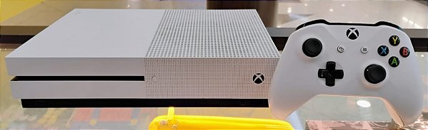 XBOX ONE S + 1 CONTROLE + CABOS