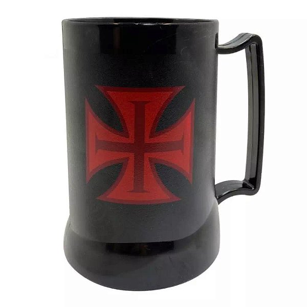 Caneca Gel Vasco Escudo E Cruz Malta 400ml