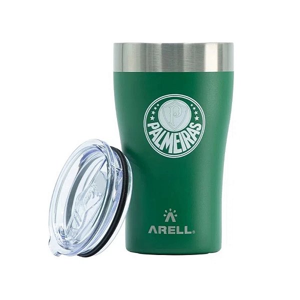 Copo Palmeiras Térmico Inox a Vácuo Arell 500ml