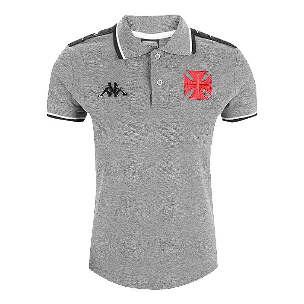 Camisa Vasco Polo Viagem 2022/2023 Kappa Feminina - Sports Plus