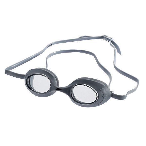 Óculos De Natação Speedo Flipper Cinza Cristal