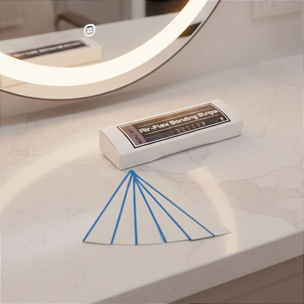 Fitas Adesivas p/ Prótese Capilar Air Flex Bonding Azul 30 cm x 4.0 cm 5 unidades