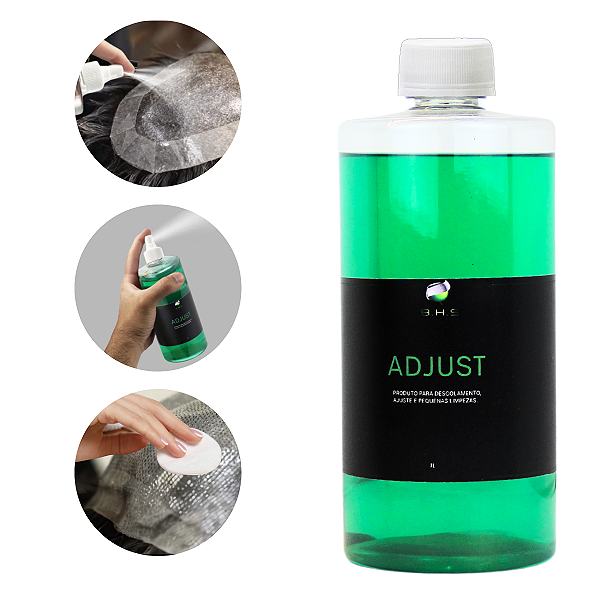 Removedor Adjust BHS 1L Spray Para Prótese Capilar