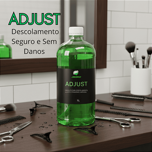 Removedor Adjust BHS 1L Para Prótese Capilar
