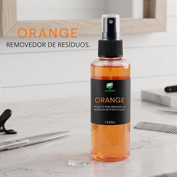 Removedor Orange BHS 120ml Spray Para Prótese Capilar