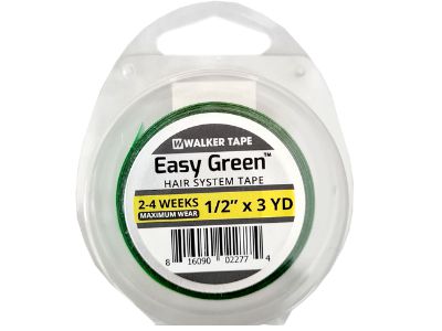 Fita Adesiva Easy Green Para Prótese Capilar 03 Yards x 1,3cm Walker