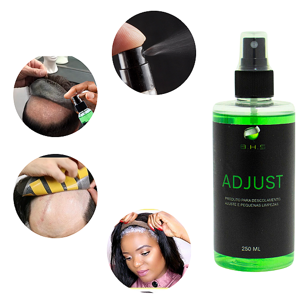 Removedor Adjust BHS 250ml Spray Para Prótese Capilar