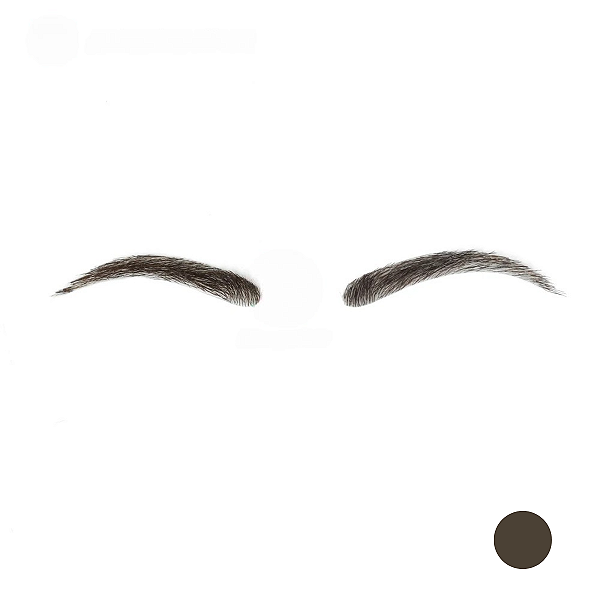 Prótese Feminina De Sobrancelha Super Natural Cor Castanho Escuro