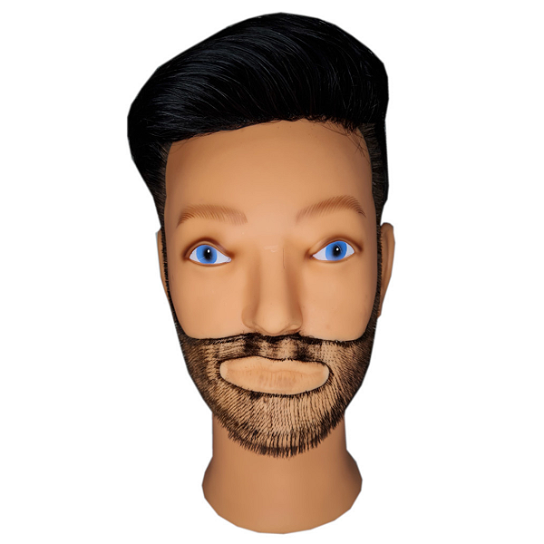 Prótese Capilar Masculina Micropele 20x25cm Pronta para Uso Corte 1