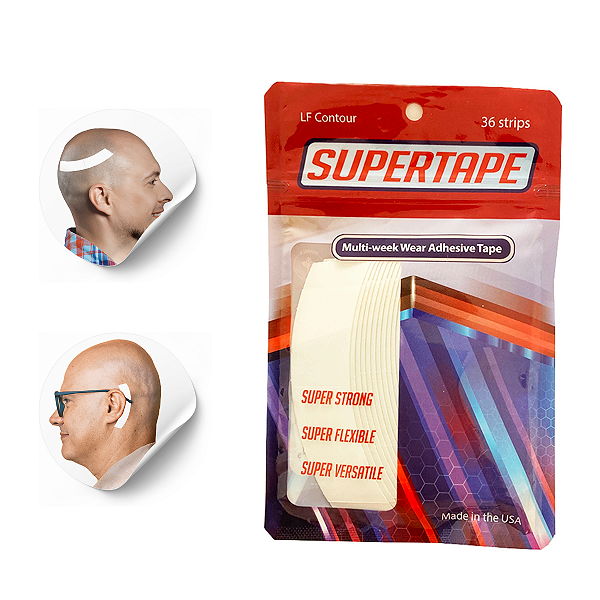 Kit De Fitas Adesivas Super Tape ( 1.9CM ) - 36 UNIDS   Protese Capilar Silicone Hibrida , Peruca , Aplique Hair , BHS