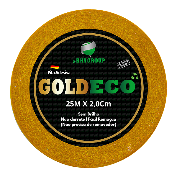 Fita Adesiva Capilar Em Gel Para Próteses Capilares E Perucas Gold Eco 25m x 2.0cm