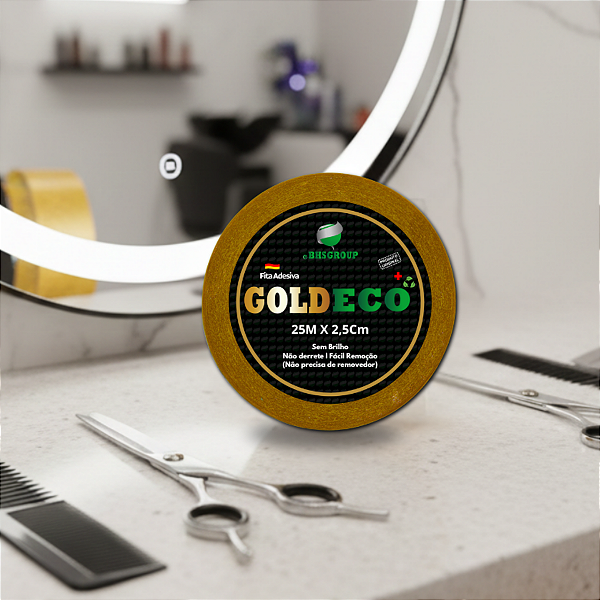 Fita Goldeco Para Próteses E Perucas 25m x 2,5cm Fita Não Derrete