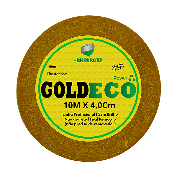 Fita Adesiva Goldeco Super Power 4,0 CM X 10 MTS Fita Não Derrete