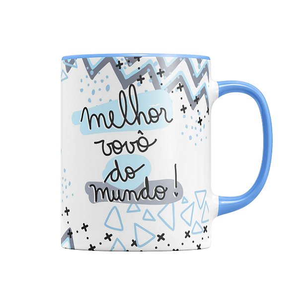 Caneca Vovô eu Te Amo Melhor Avô do Mundo