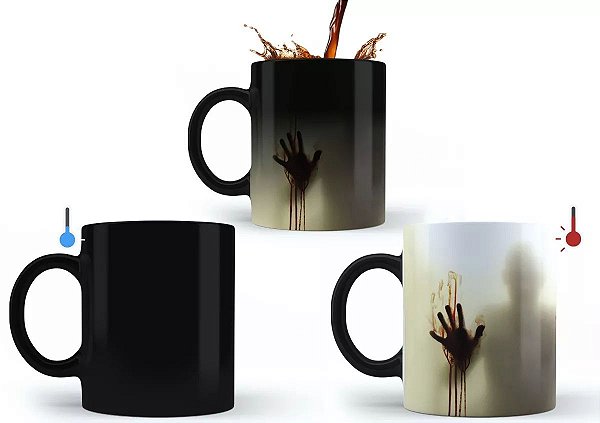 Caneca Mágica the walking dead zumbi