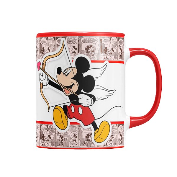 Caneca Personalizada Mickey Cupido