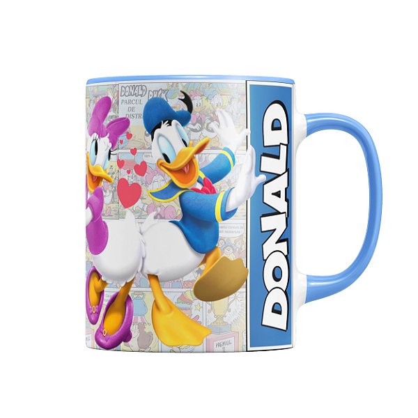 Caneca Personalizada Donald e Margarida