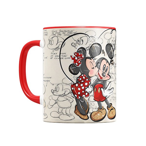 Caneca Personalizada Mickey Minnie