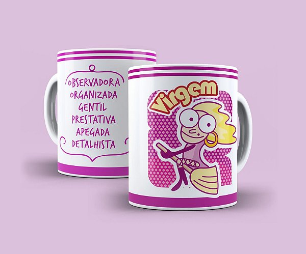 Caneca Signo Virgem