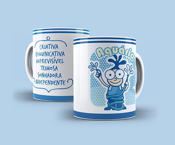 Caneca Signo Aquário
