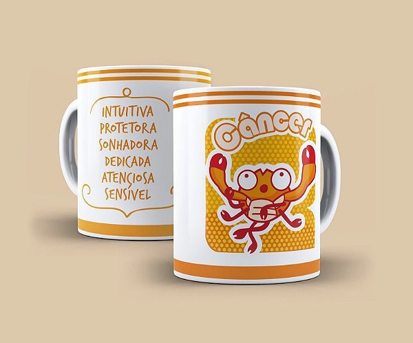 Caneca Signo Câncer