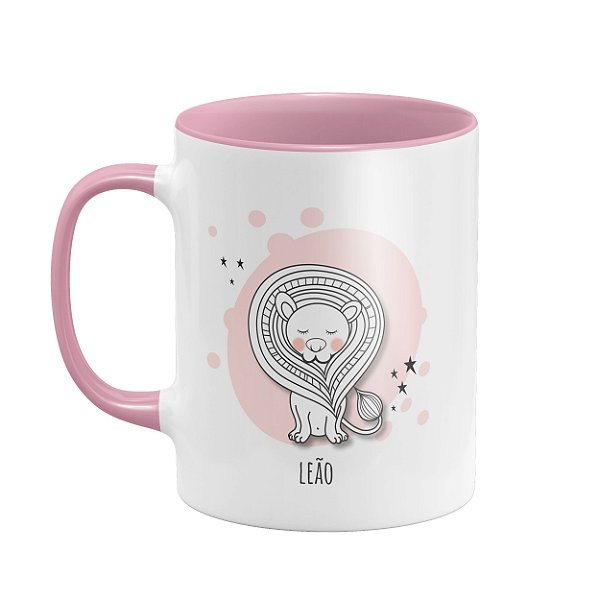 Caneca Características Signo Leão