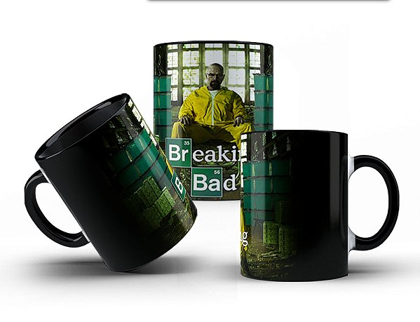 Caneca Breaking Bad Black 3