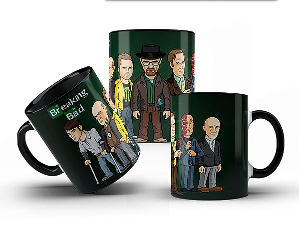 Caneca Breaking Bad Black 5