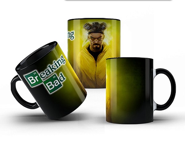Caneca Breaking Bad Black 6