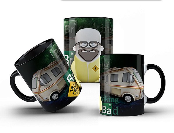 Caneca Breaking Bad Black 9